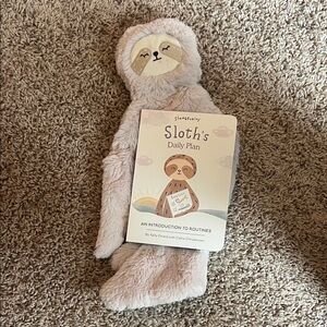Slumberkins Sloth Snuggler with Book